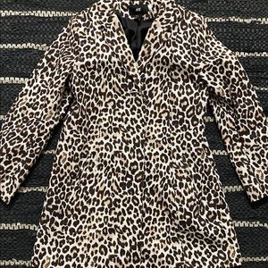 Leopard print spring coat H and M